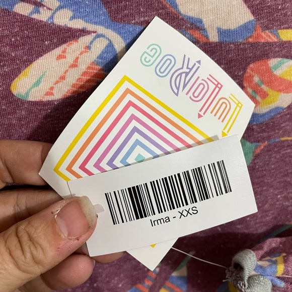 LuLaRoe XXS Irma - Picture 3 of 5